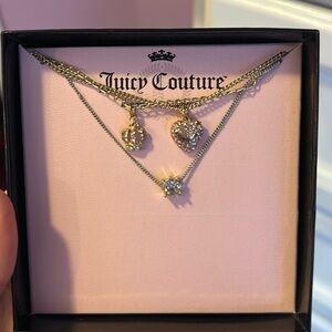 Brand new Juicy Couture necklace set